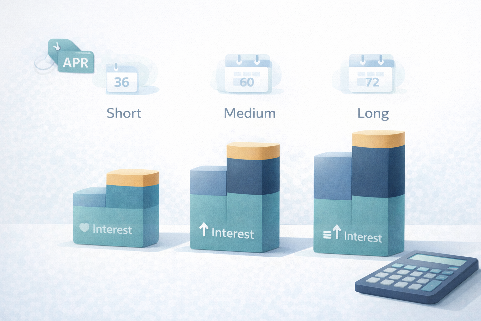 How Loan Term Length Changes the Total Interest You Pay (With Simple Examples)
