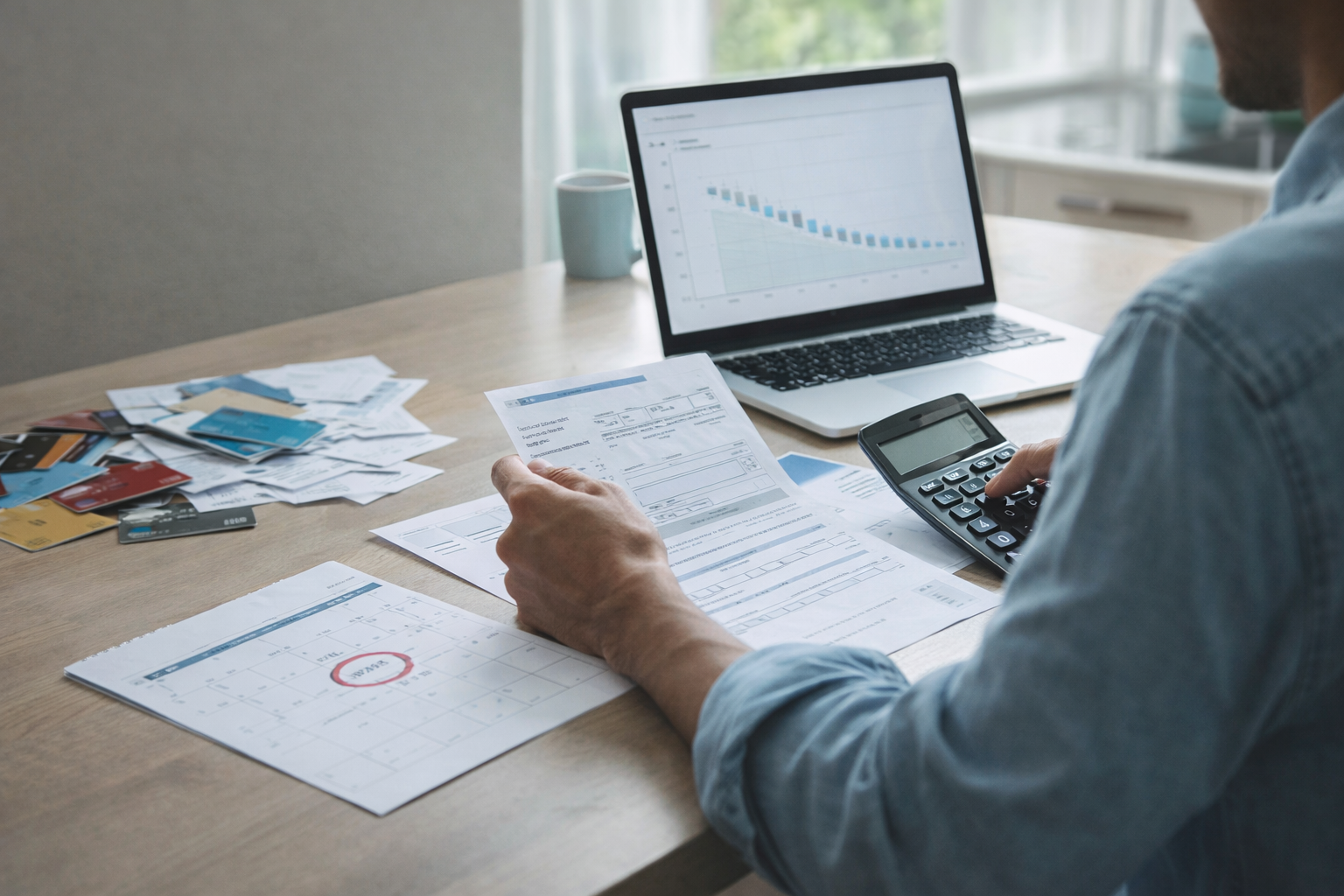 Managing finances at the kitchen table