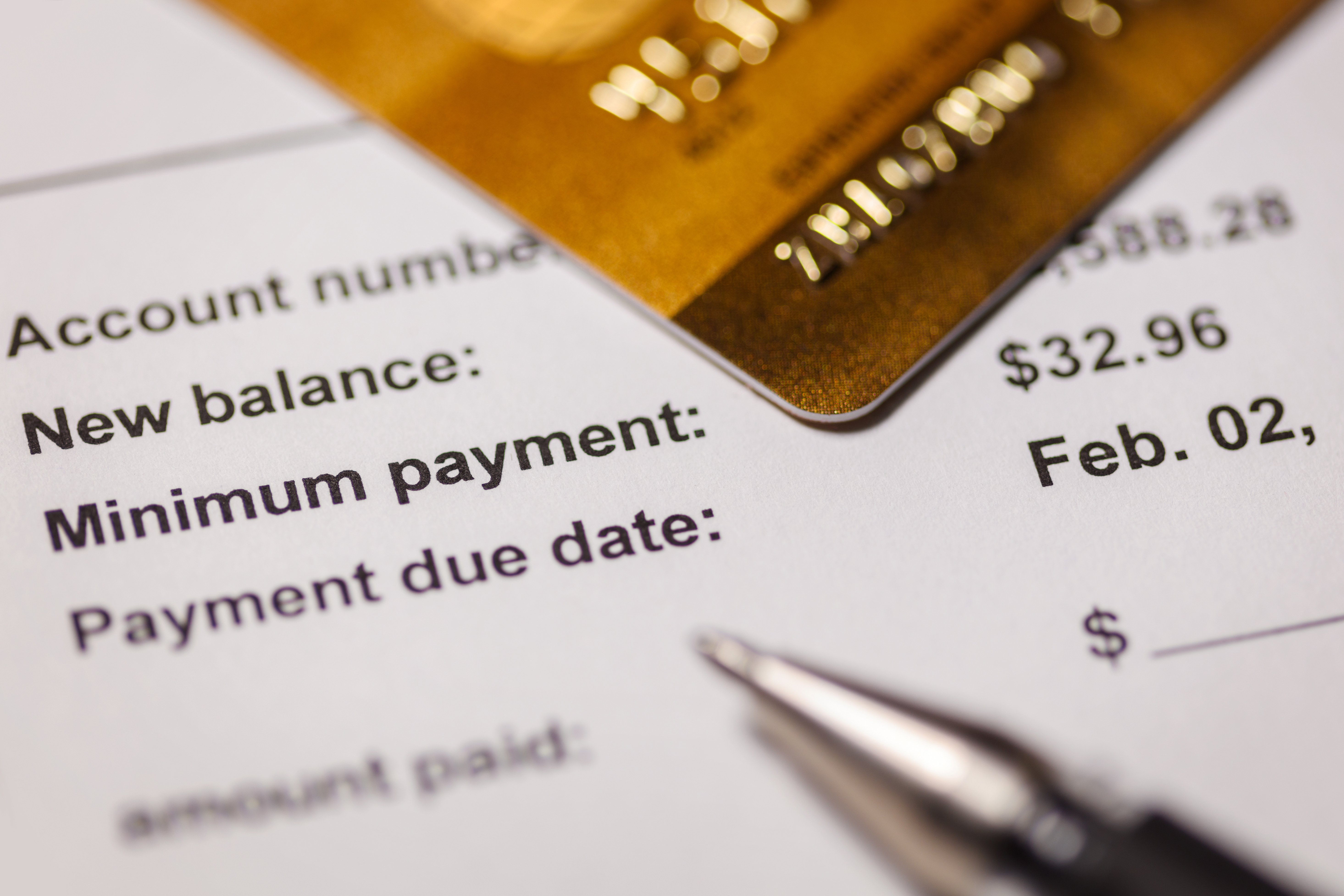 credit card minimum payment