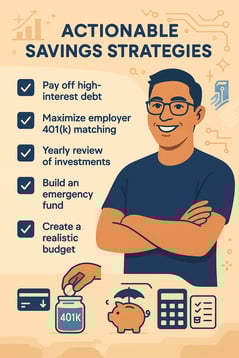 actionable savings strategies chatgpt image