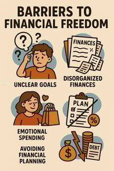 barriers to financial freedom