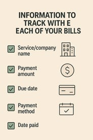 bill tracking info