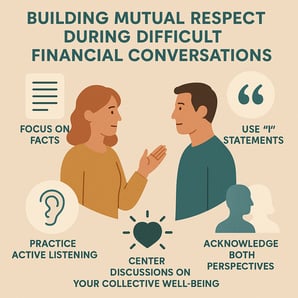 building mutual respect during difficult financial conversations chatgpt iamge