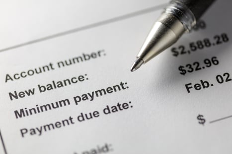 credit card balance