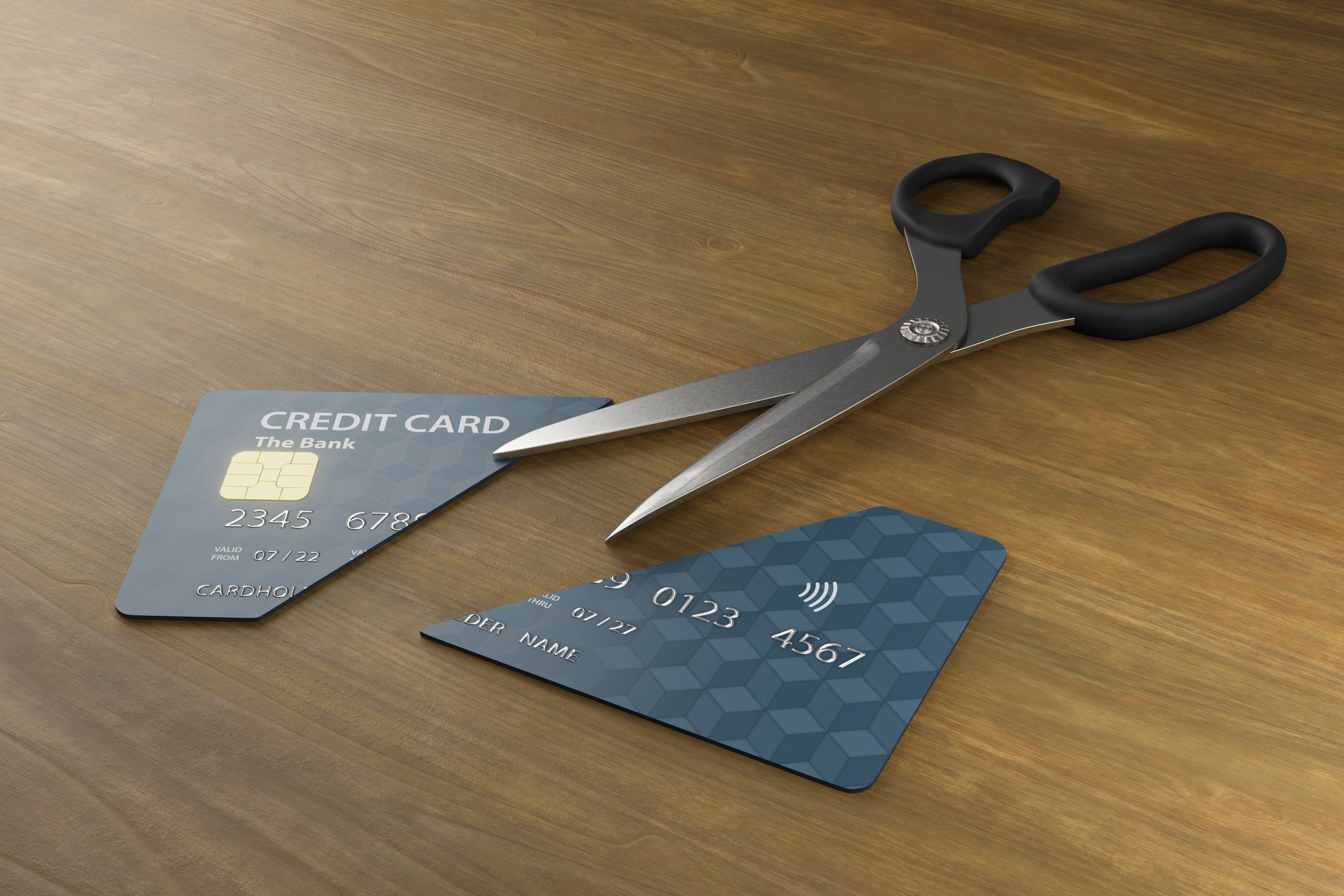 cut credit card