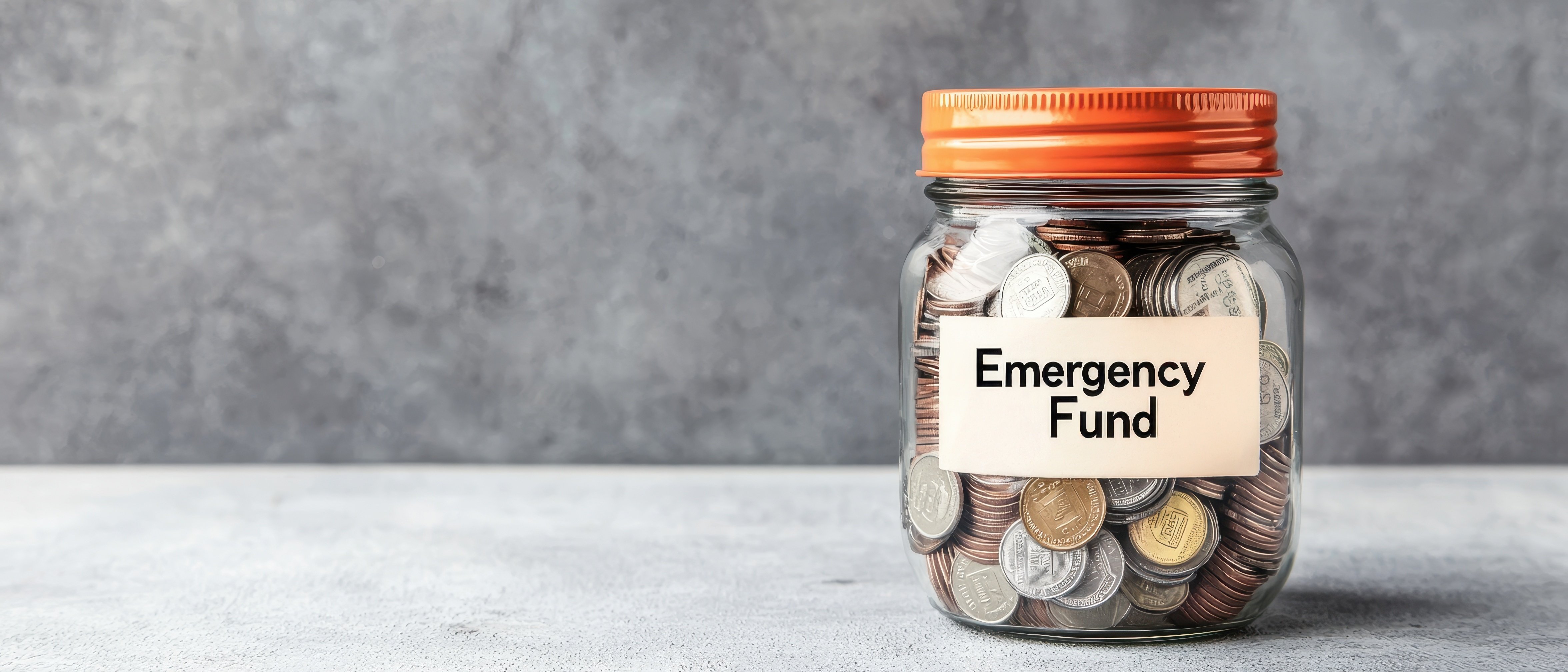 emergecny fund jar Adobe stock image