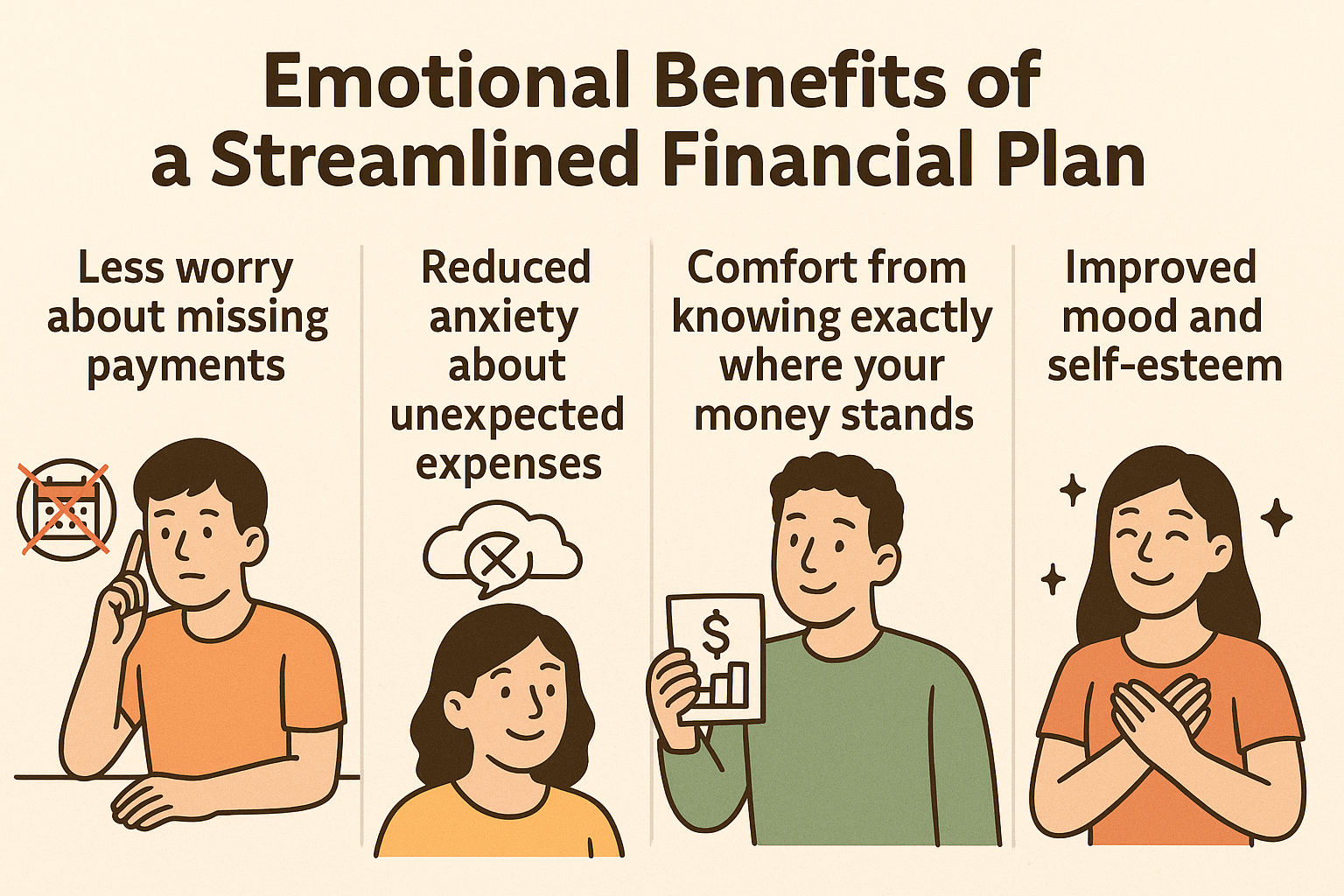 emotional benefots of a financial plan