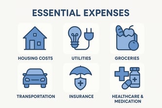 essential expenses icons chatgpt ai image