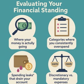 evaluating your financial standing chatgpt graphic