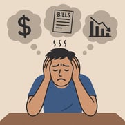 financial stress chatgpt image