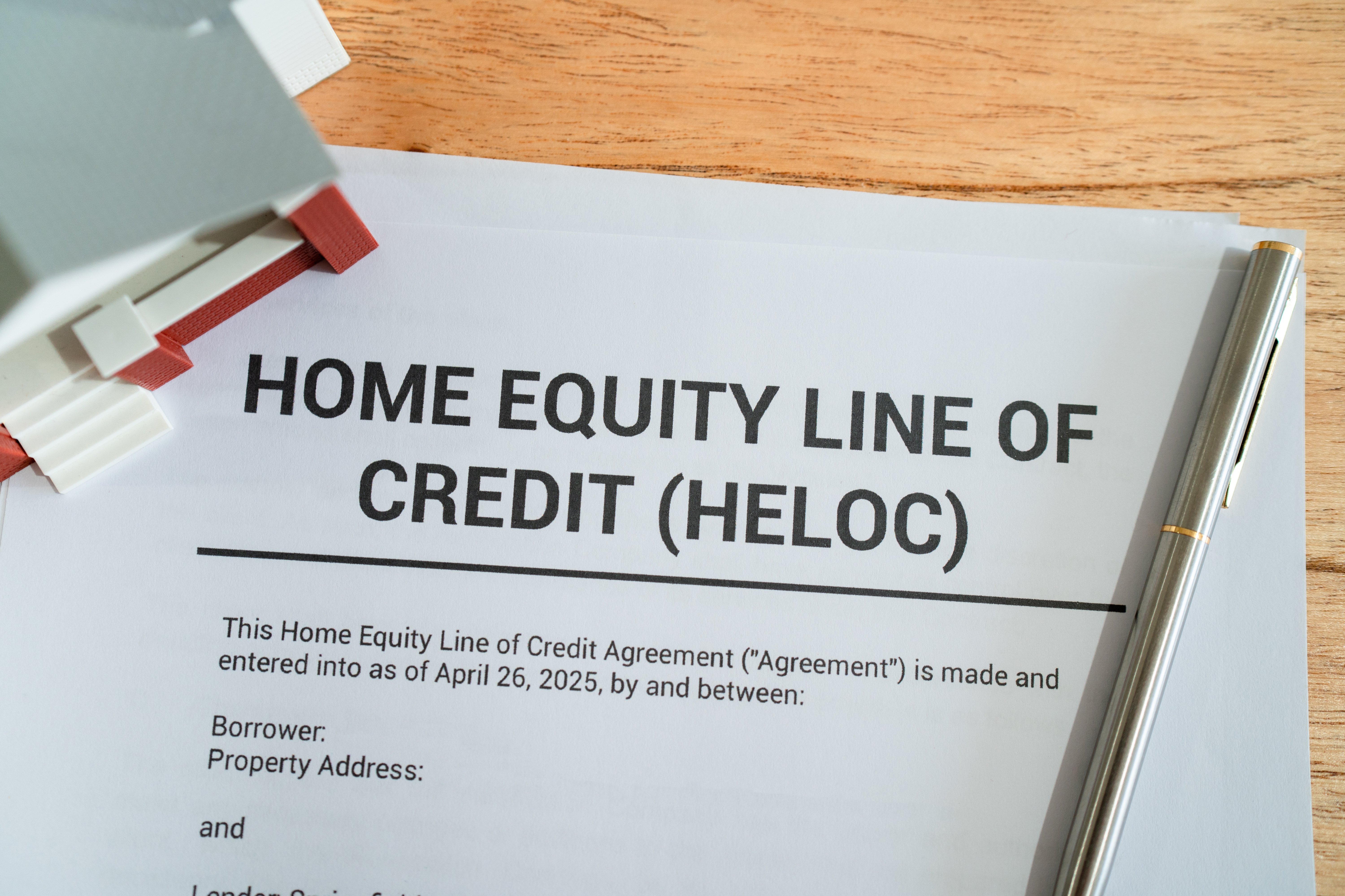 heloc loan adobe stock image