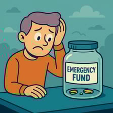 low emergency fund 