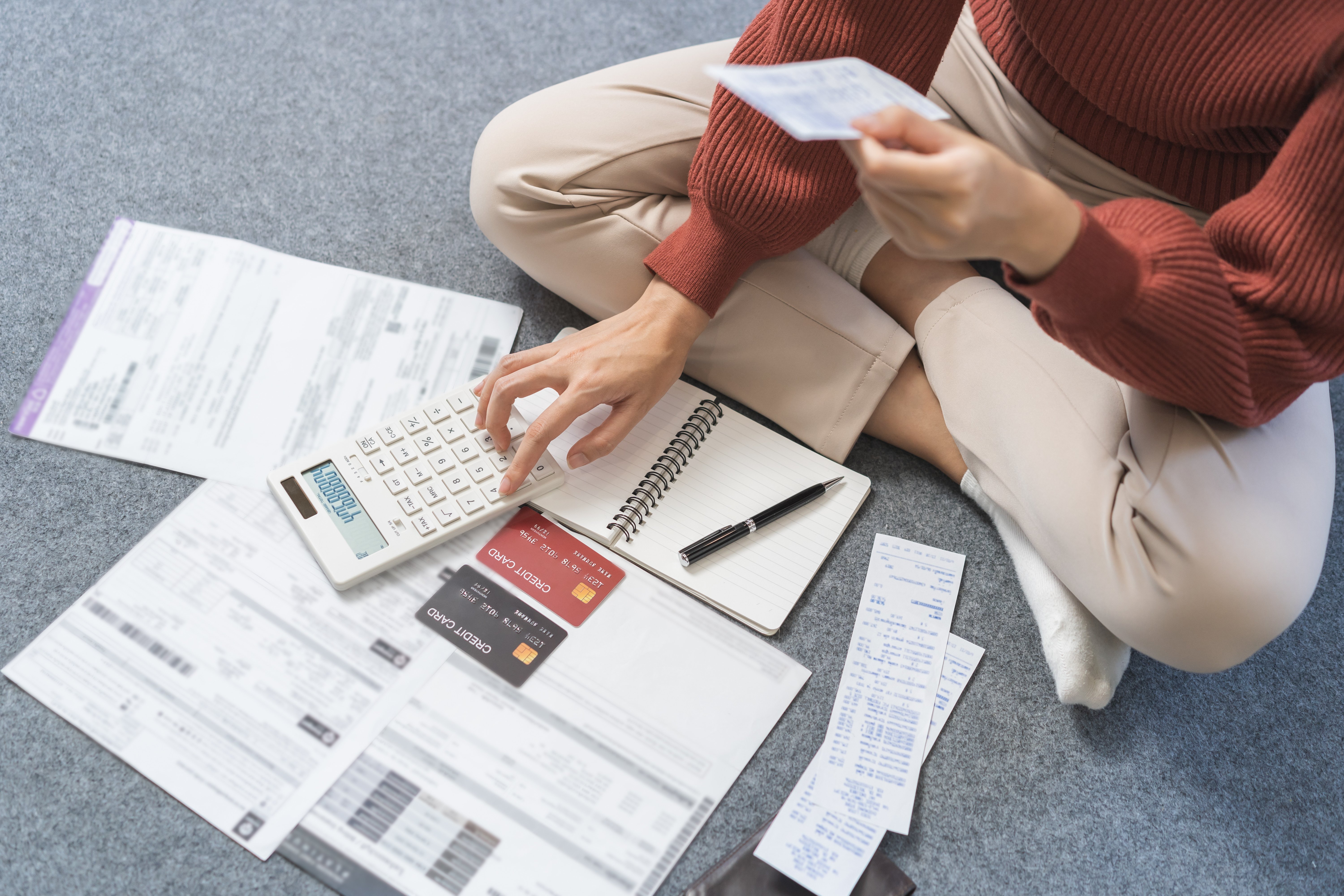 managing debt adobe stock image