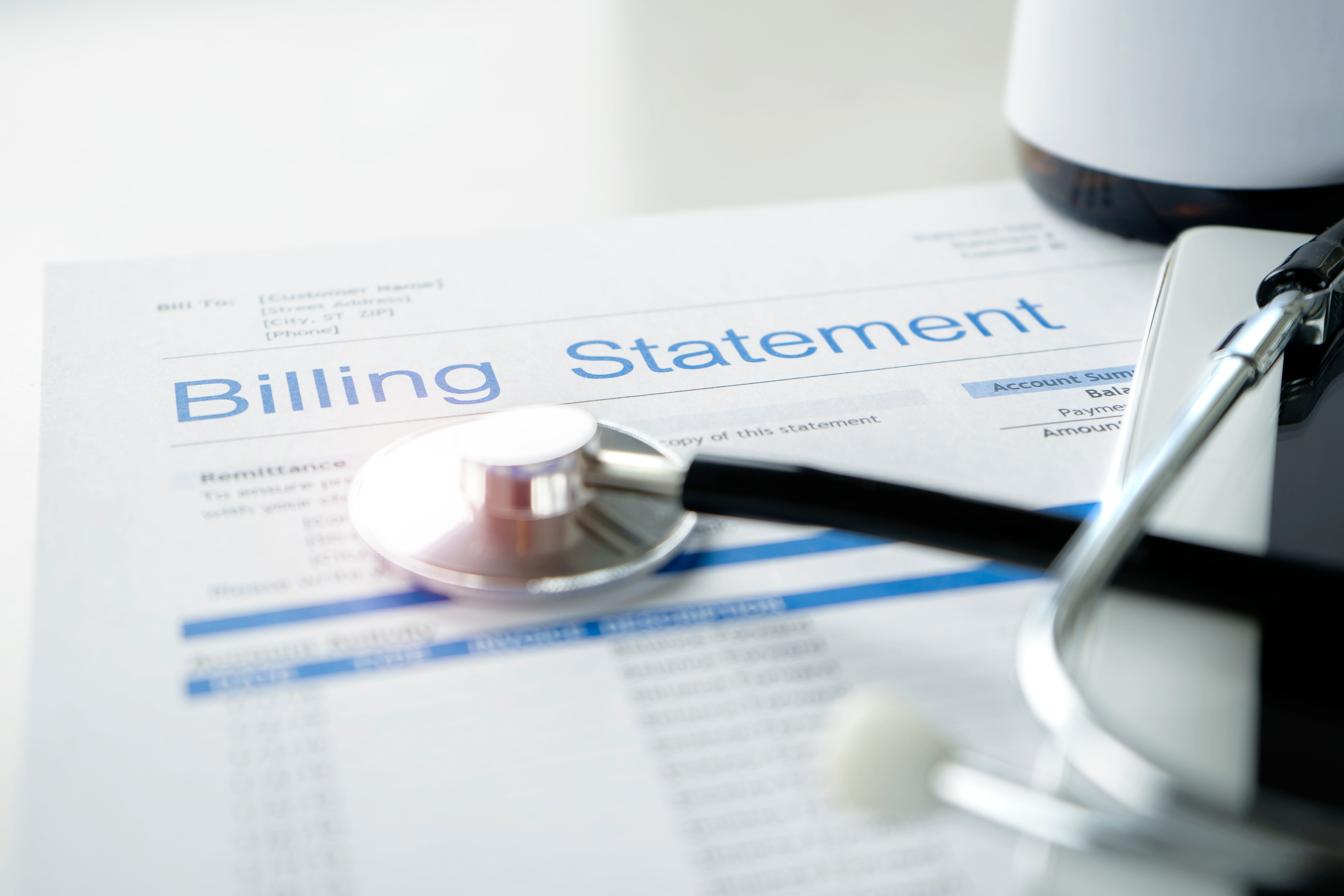 medical bills adobe stock photo