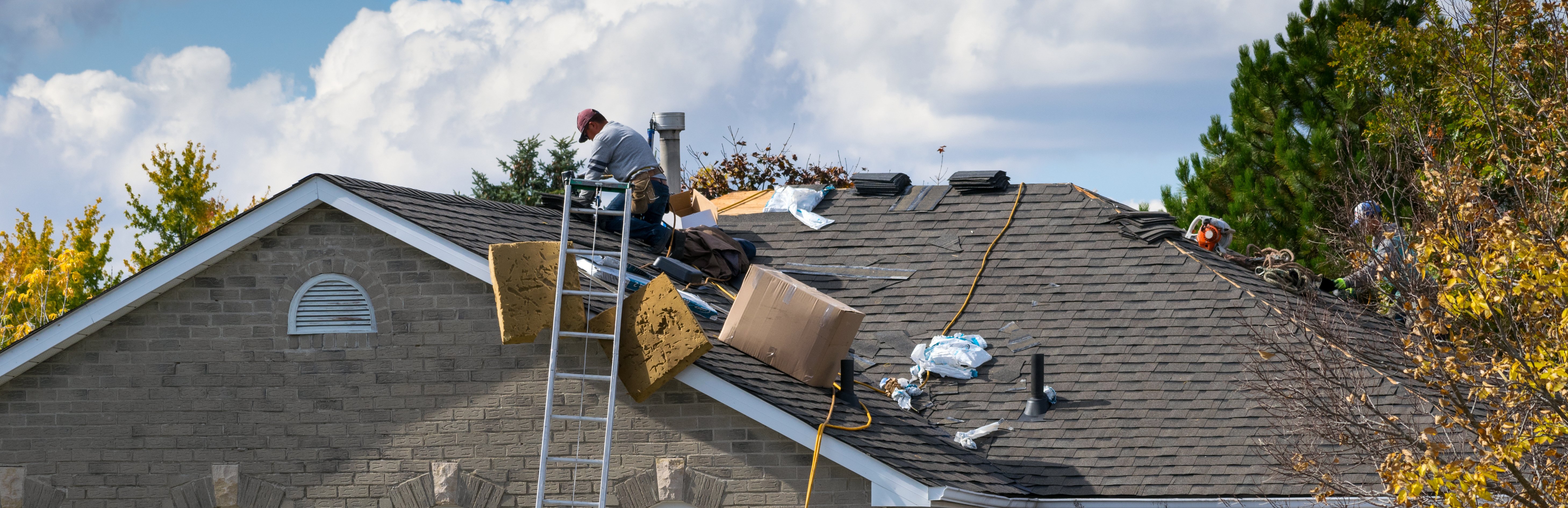 new roof adobe stock image