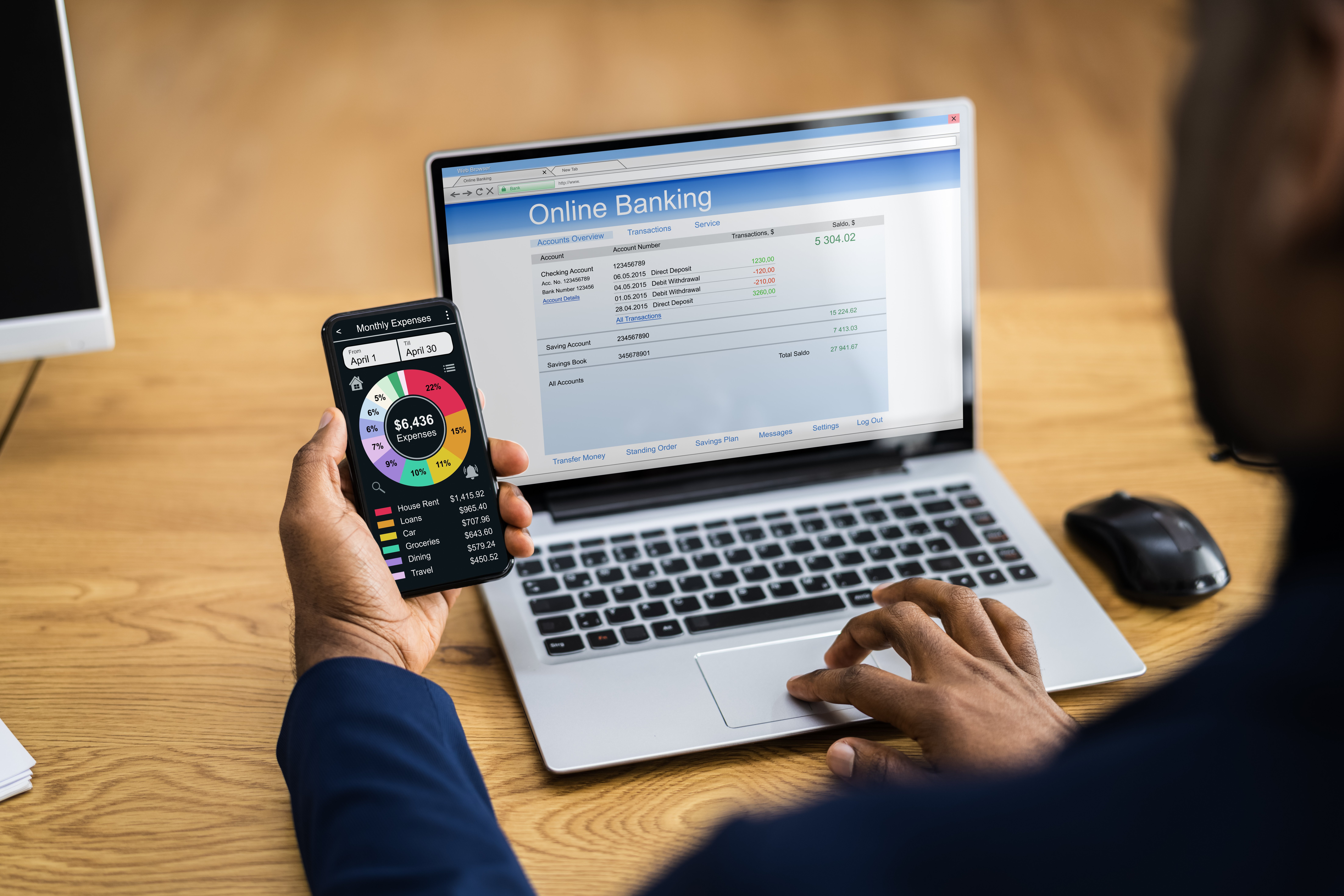 online banking adobe stock photo