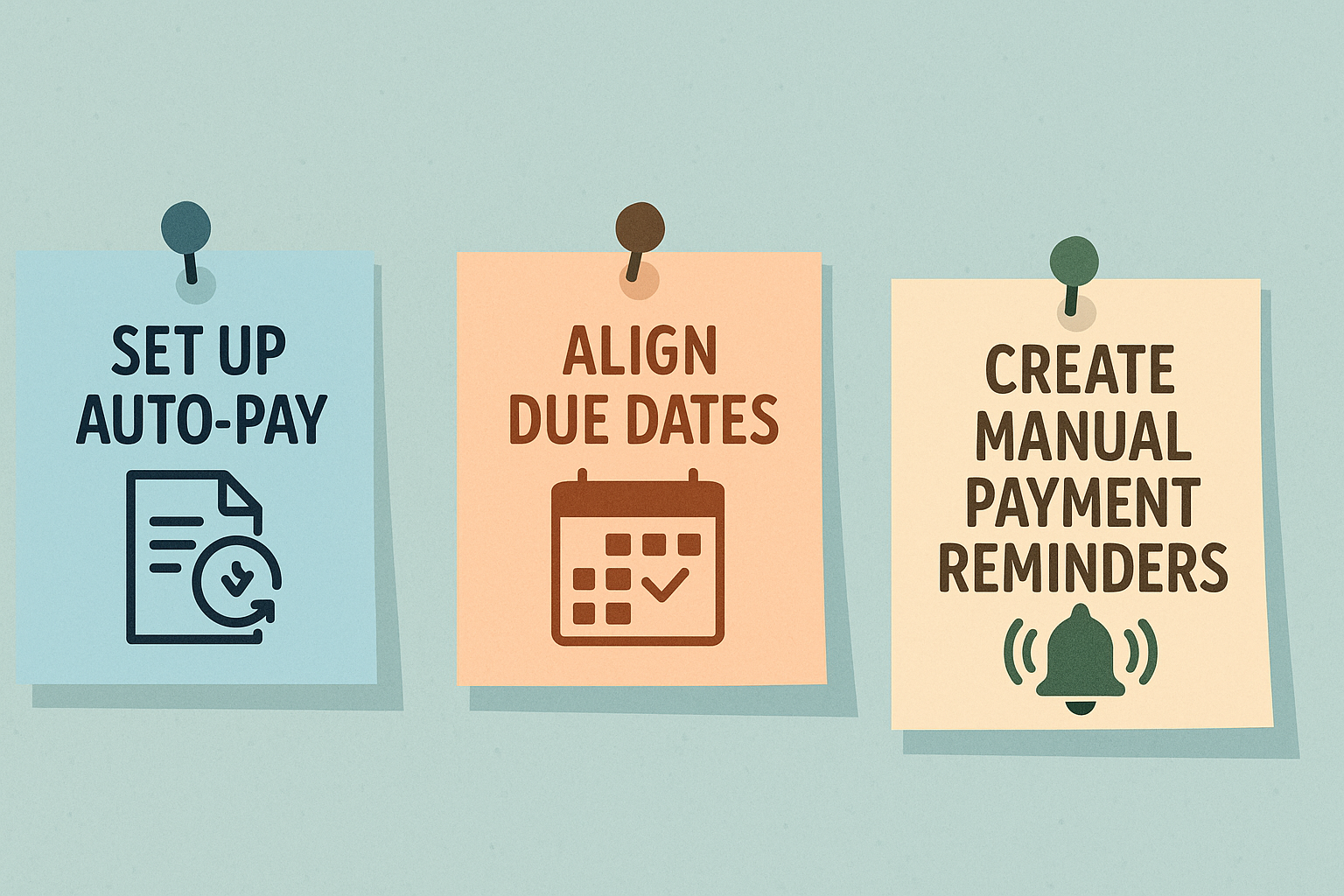 organizing bills