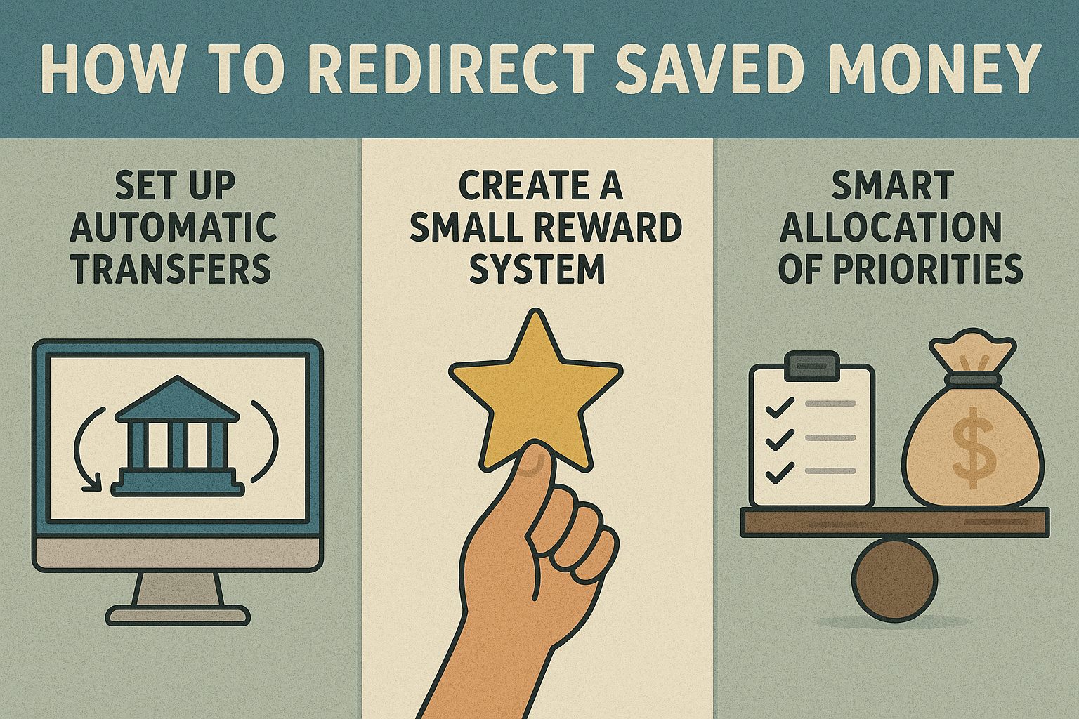 redirecting saved money