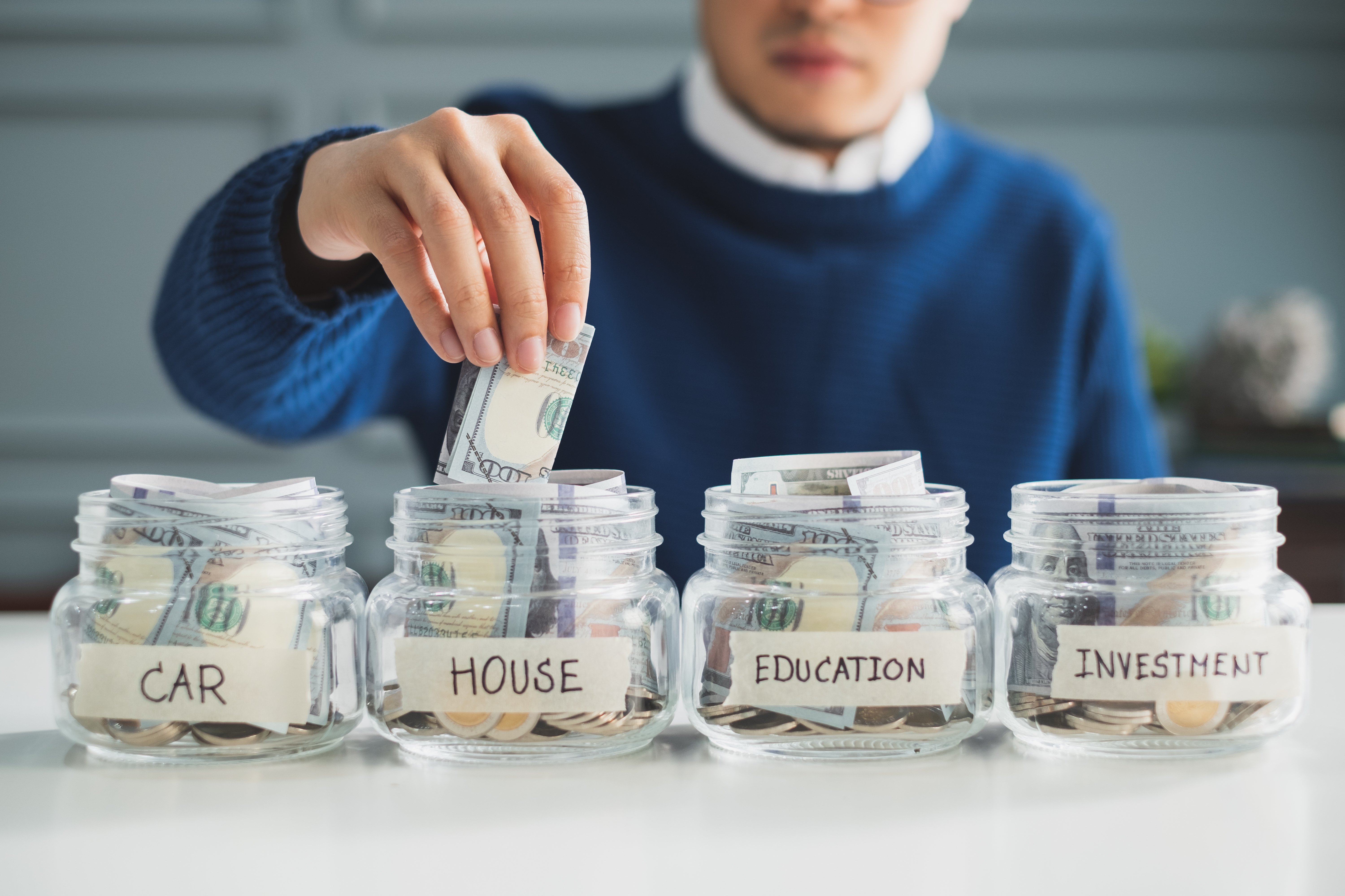 savings goals adobe stock image