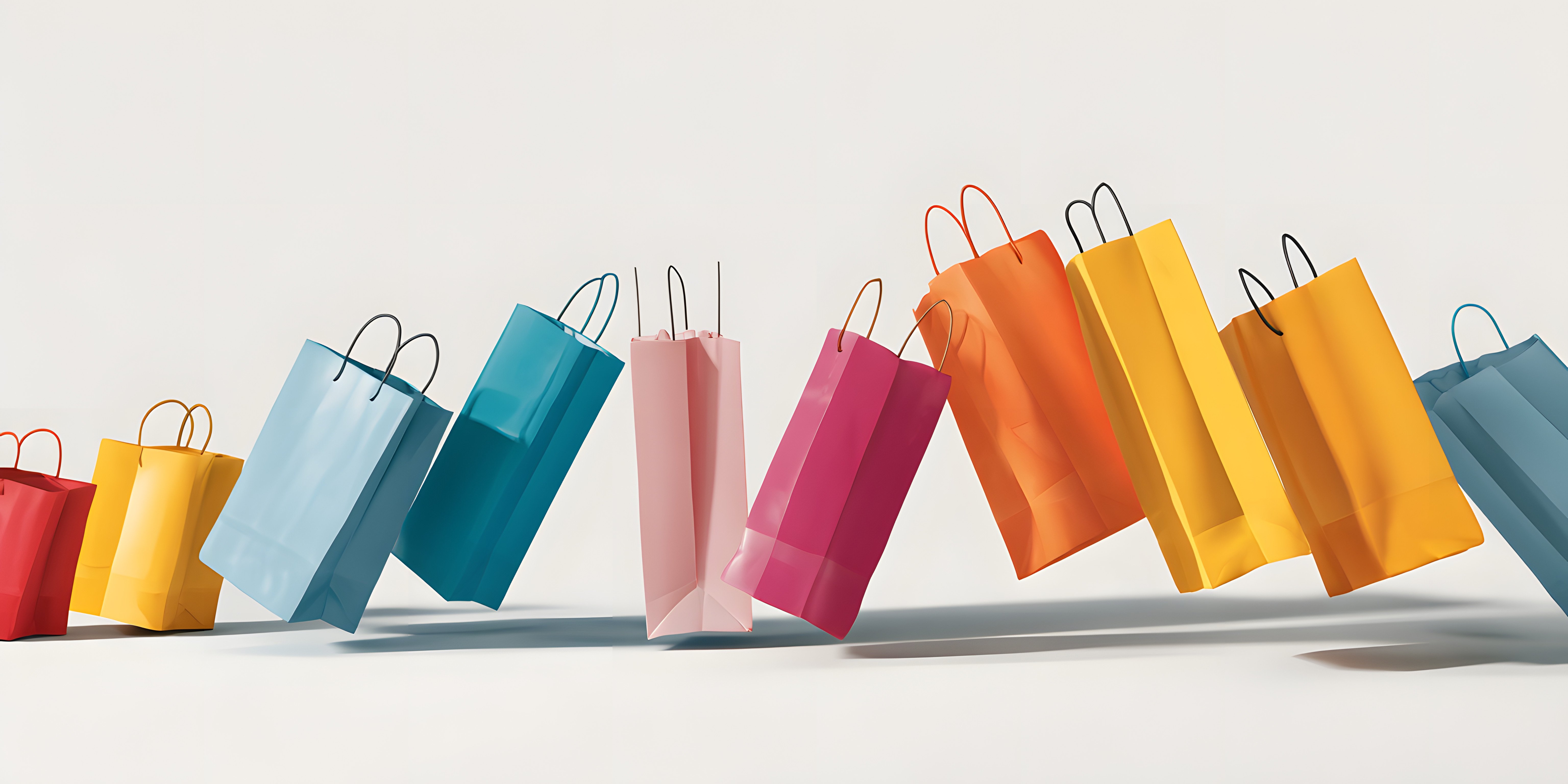 shopping bags ai image