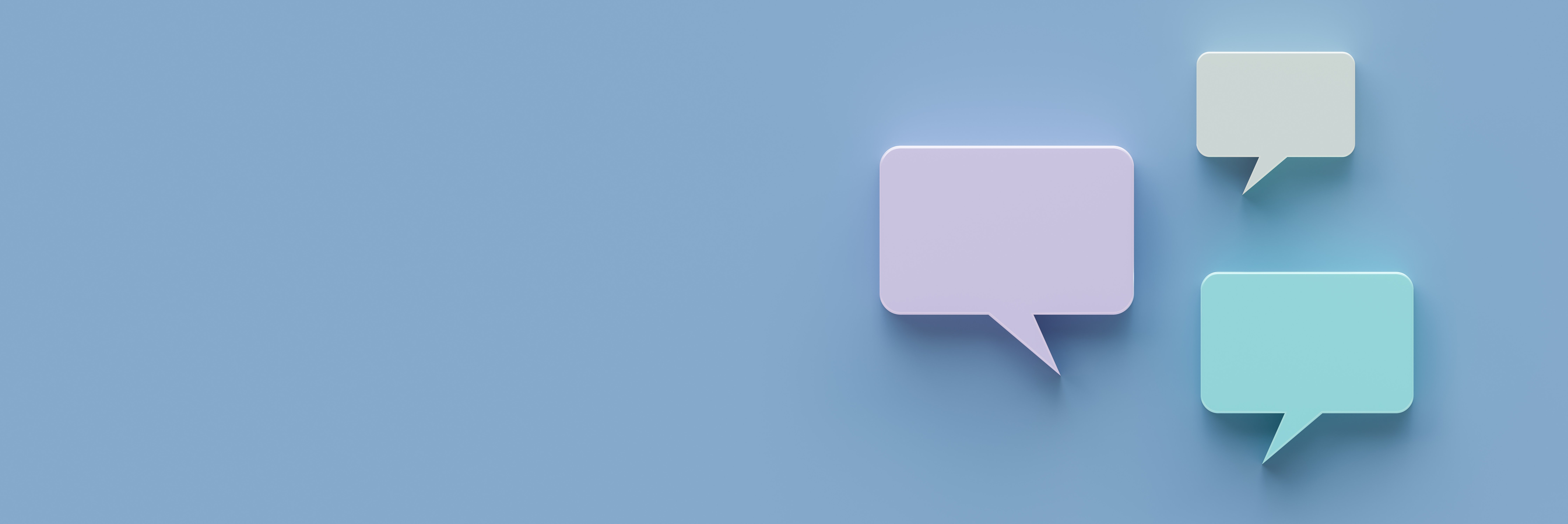 speech bubbles financial communication adobe image