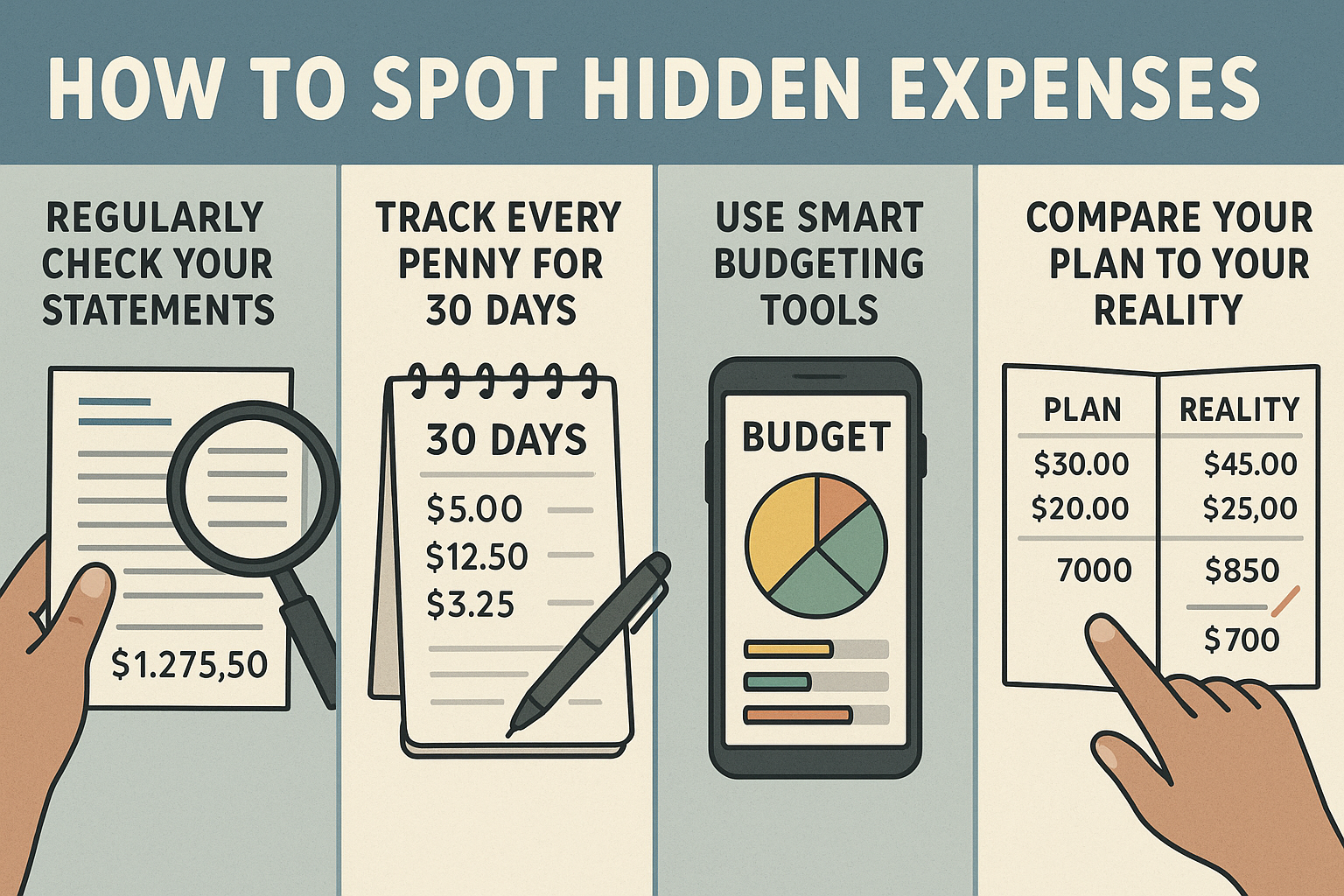spot hidden expenses
