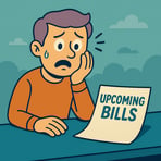 upcoming bills anxiety