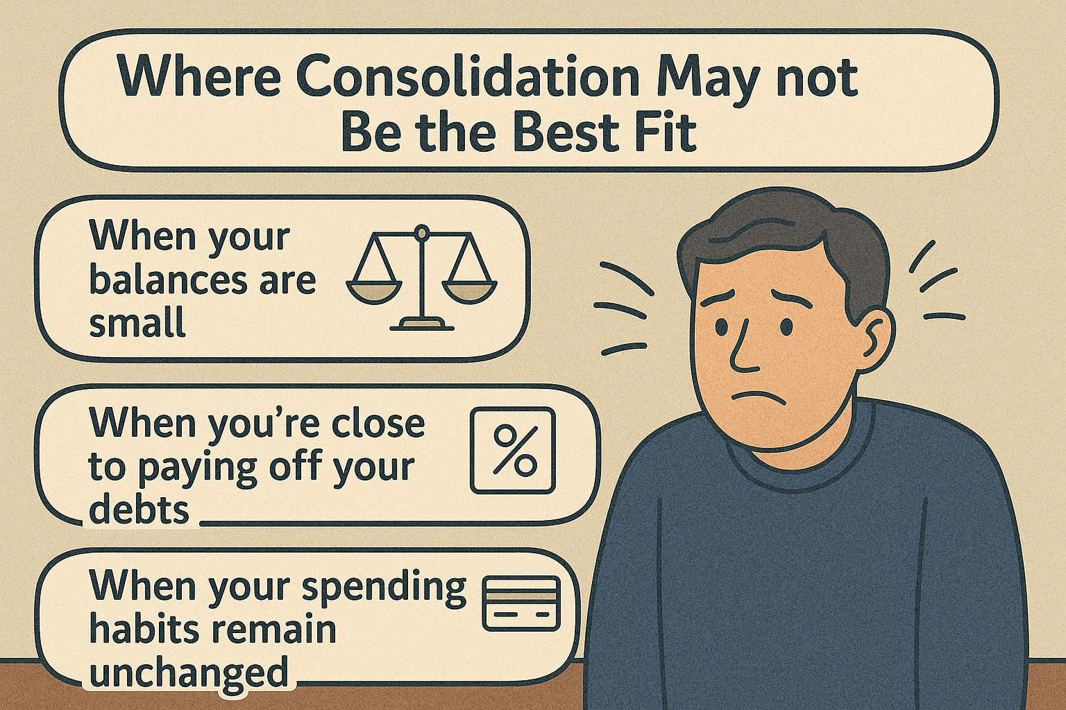 where consolidation does not make sense