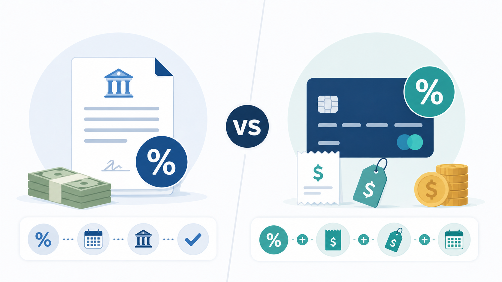 APR vs. Interest Rate in Real Life: Side-by-Side Examples (Loans & Credit Cards)